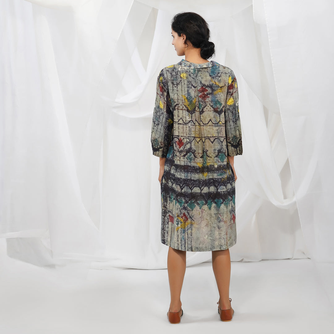 Insho collared dress