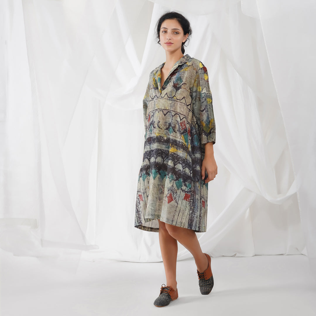 Insho collared dress