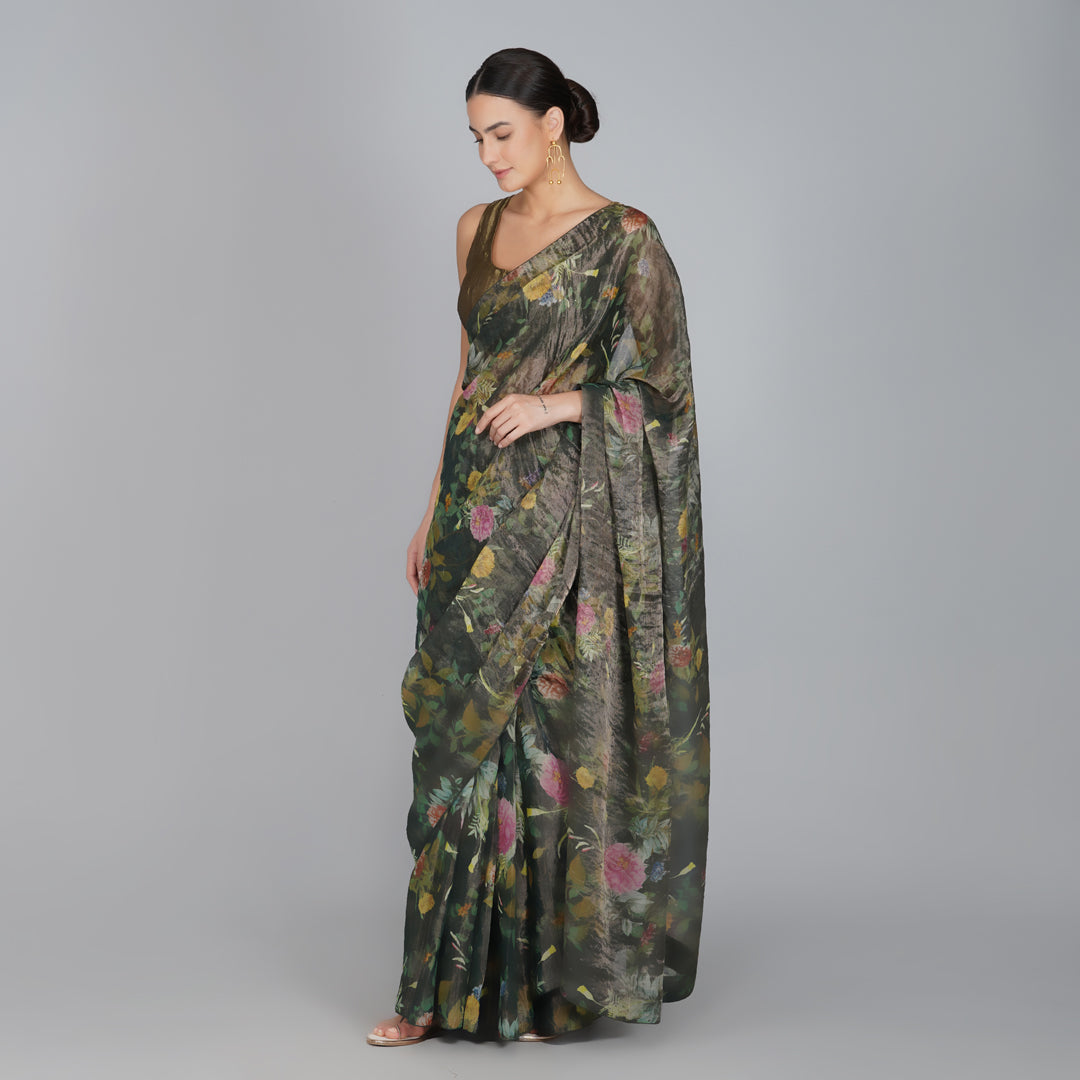 Posy Tissue Saree
