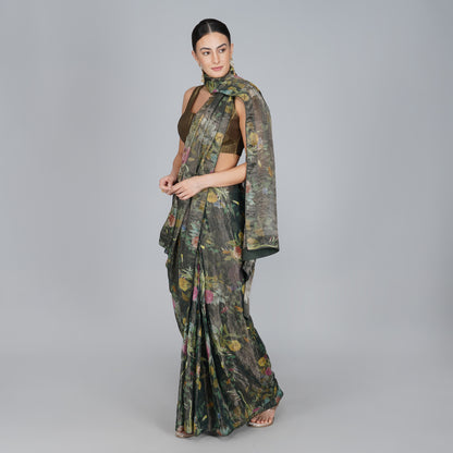 Posy Tissue Saree