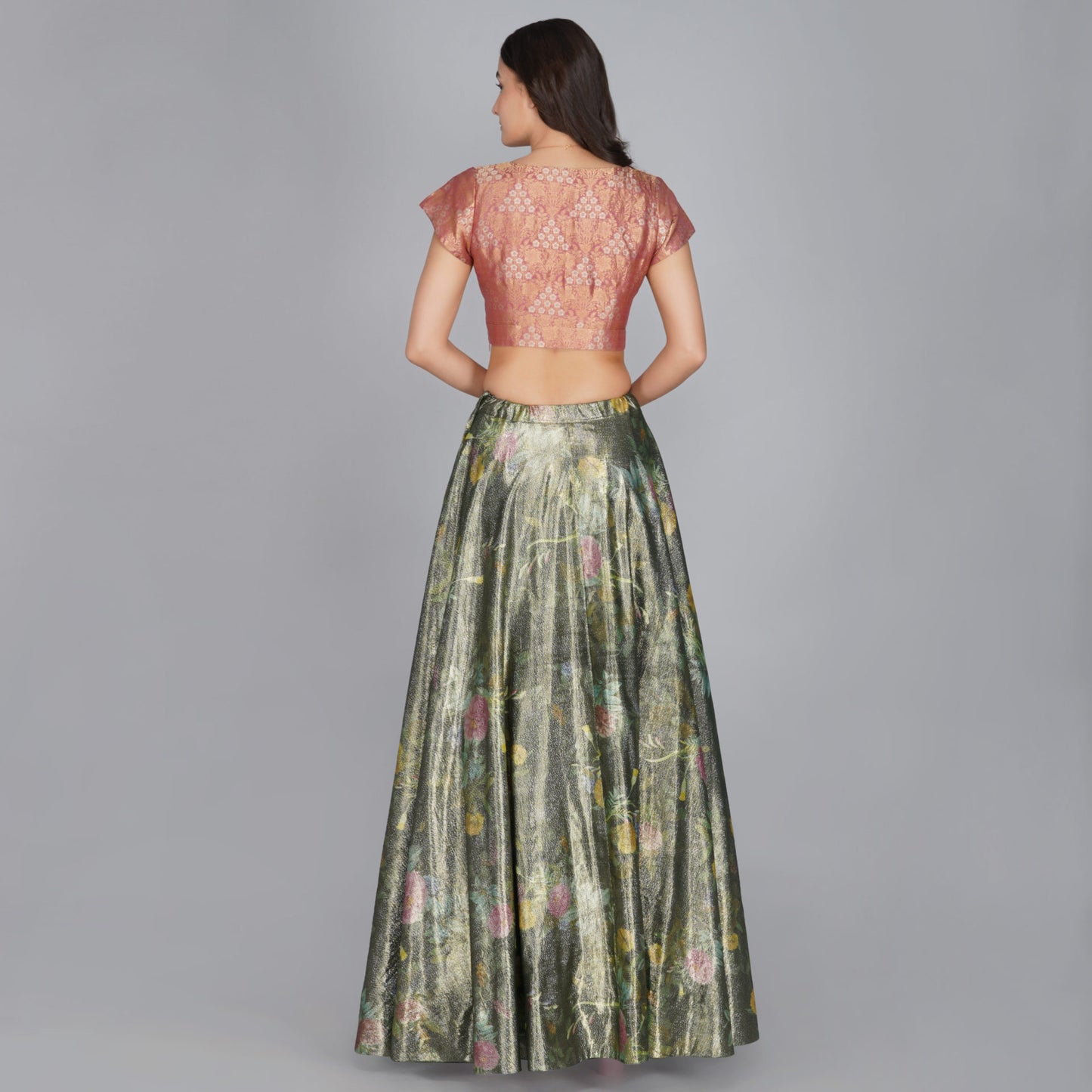 Flower Duet Lehenga Skirt