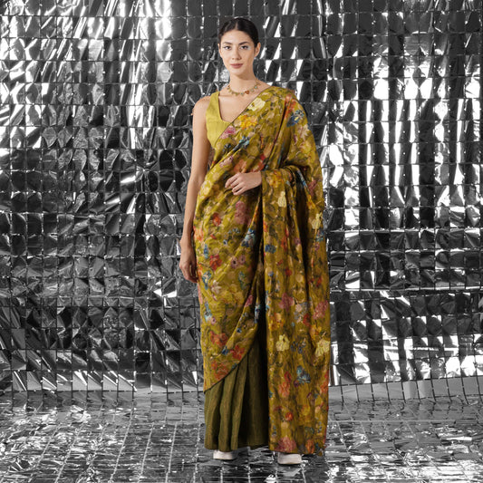 SUNRISE HALF N HALF SAREE