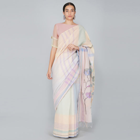 Pearl &amp; Peaches Saree