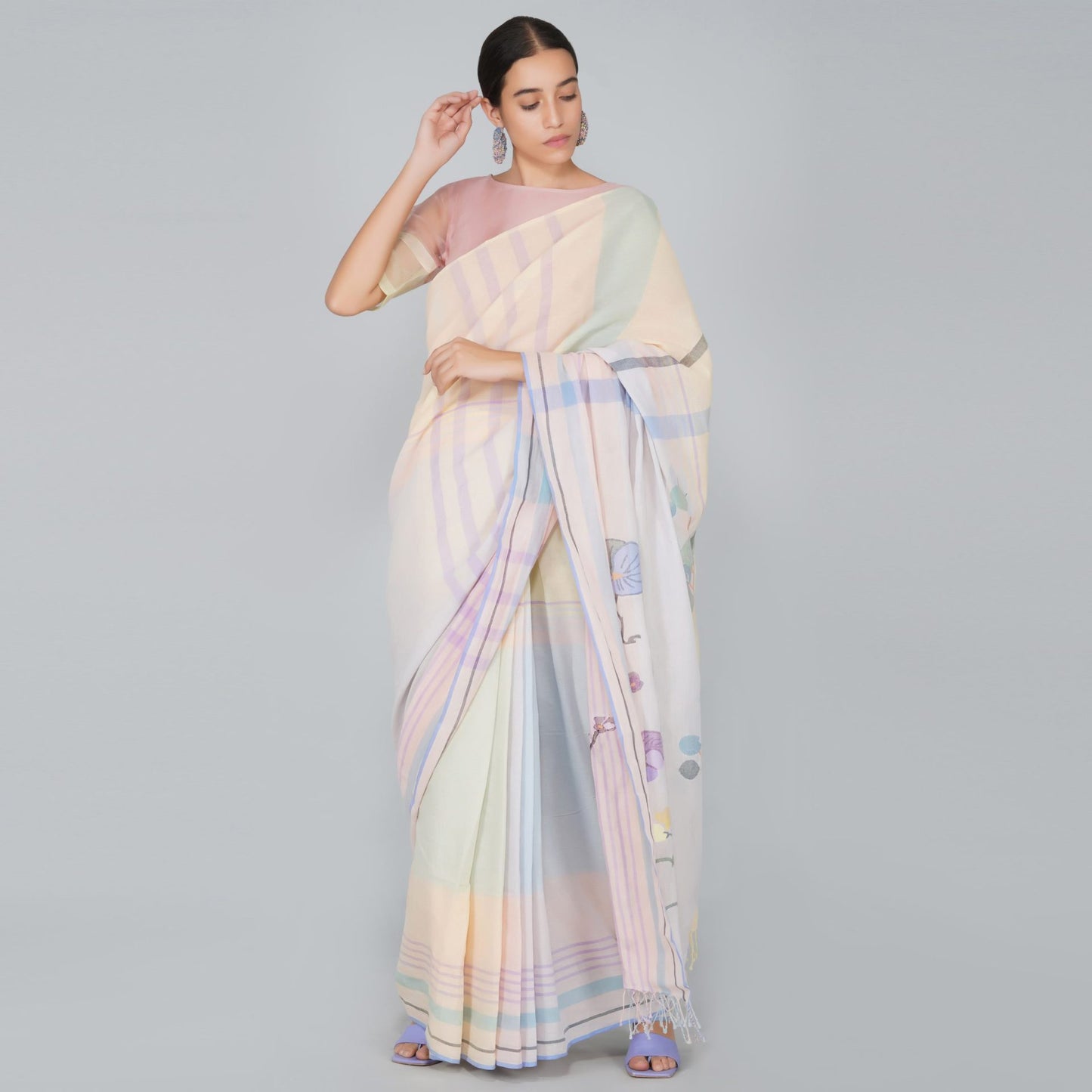Pearl &amp; Peaches Saree