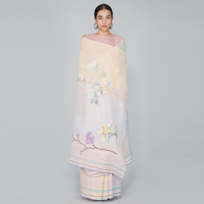 Pearl &amp; Peaches Saree