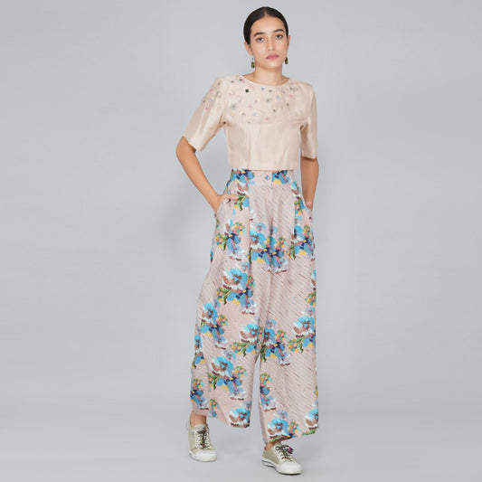 Salmon Bloom Pants